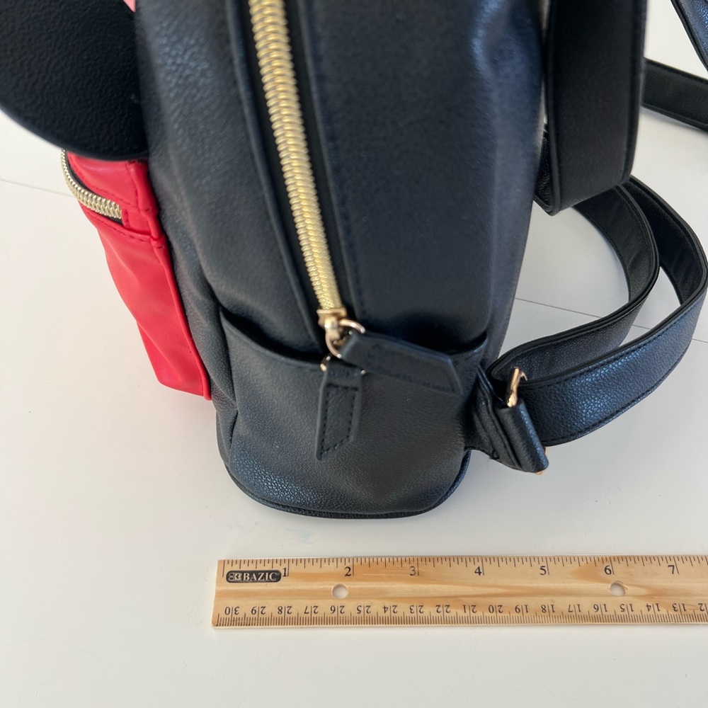 Disney Dani By Danielle Nicole Black Mickey Mouse Mini‎ Backpack With Mouse Ears - Picture 13 of 13